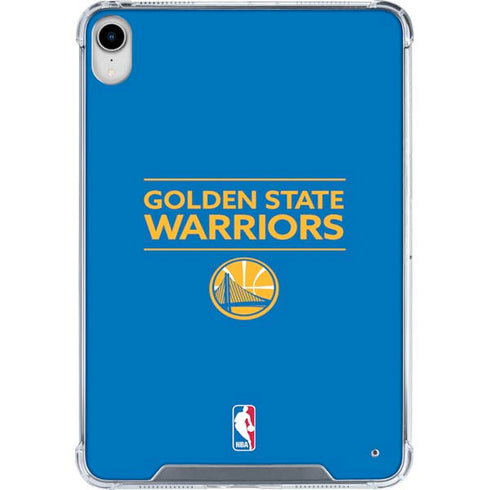 NBA Golden State Warriors Standard - Blue iPad 11th Gen (2025) Clear Case