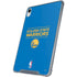 NBA Golden State Warriors Standard - Blue iPad 11th Gen (2025) Clear Case