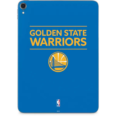 NBA Golden State Warriors Standard - Blue Apple iPad Pro Skin
