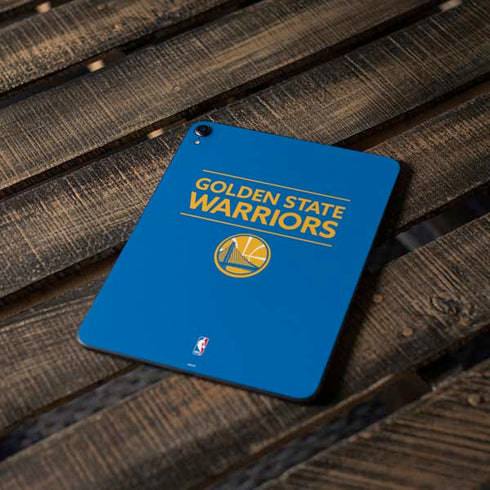 NBA Golden State Warriors Standard - Blue Apple iPad Pro Skin