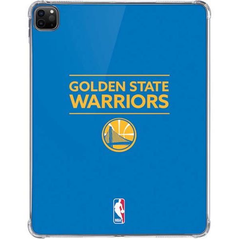 NBA Golden State Warriors Standard - Blue iPad Pro 11in (2024) Clear Case