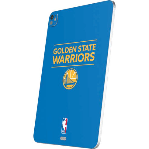 NBA Golden State Warriors Standard - Blue iPad Pro 13in M4 (2024) Skin