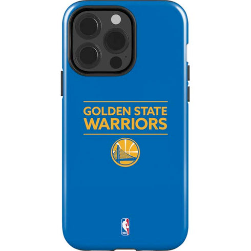 NBA Golden State Warriors Standard - Blue iPhone 13 Pro Impact Case