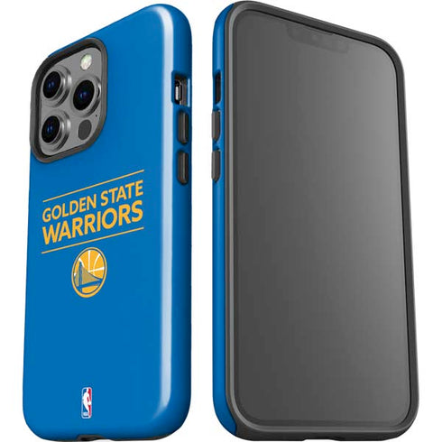 NBA Golden State Warriors Standard - Blue iPhone 13 Pro Impact Case