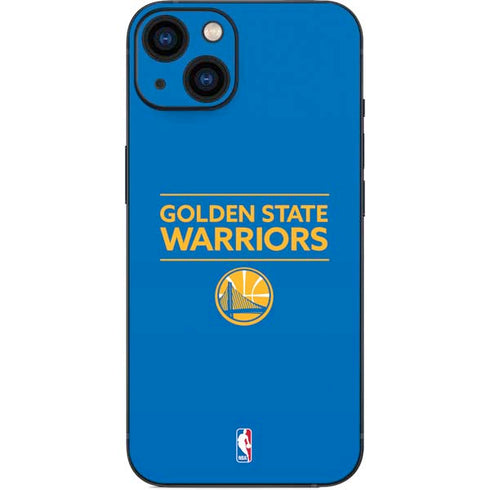 NBA Golden State Warriors Standard - Blue iPhone Skins