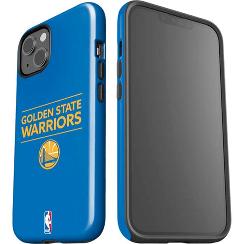NBA Golden State Warriors Standard - Blue iPhone 15 Impact Case