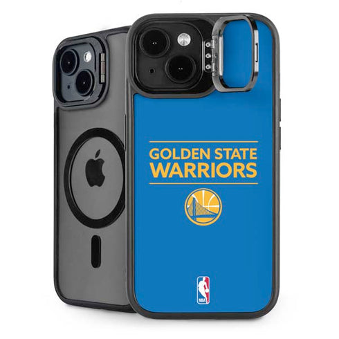 NBA Golden State Warriors Standard - Blue iPhone 15 Plus Kickstand Case