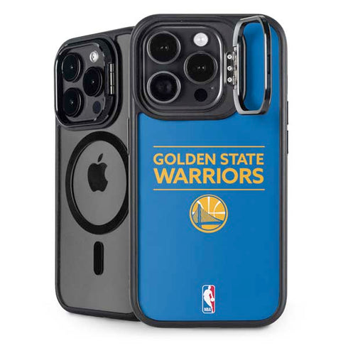 NBA Golden State Warriors Standard - Blue iPhone 15 Pro Max Kickstand Case