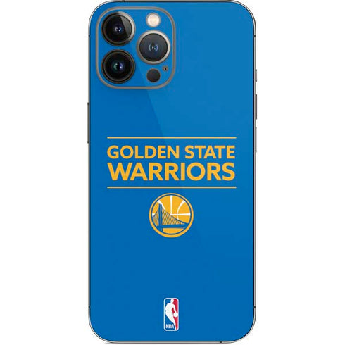NBA Golden State Warriors Standard - Blue iPhone 15 Pro Max Skin