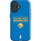 NBA Golden State Warriors Standard - Blue iPhone 16 Impact Case
