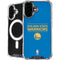 NBA Golden State Warriors Standard - Blue iPhone 16 MagSafe Case