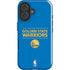 NBA Golden State Warriors Standard - Blue iPhone 16 Plus Impact Case