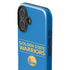 NBA Golden State Warriors Standard - Blue iPhone 16 Plus Impact Case