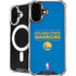 NBA Golden State Warriors Standard - Blue iPhone 16 Plus MagSafe Case