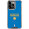 NBA Golden State Warriors Standard - Blue iPhone 16 Pro Clear Case