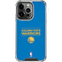 NBA Golden State Warriors Standard - Blue iPhone 16 Pro Clear Case