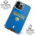 NBA Golden State Warriors Standard - Blue iPhone 16 Pro Clear Case