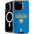 NBA Golden State Warriors Standard - Blue iPhone 16 Pro MagSafe Case