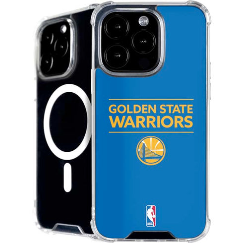NBA Golden State Warriors Standard - Blue iPhone 16 Pro Max MagSafe Case