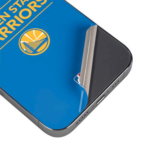 NBA Golden State Warriors Standard - Blue iPhone 16 Pro Skin