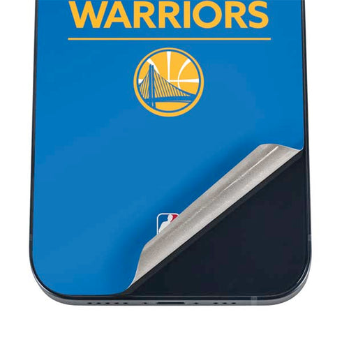 NBA Golden State Warriors Standard - Blue iPhone 16 Skin