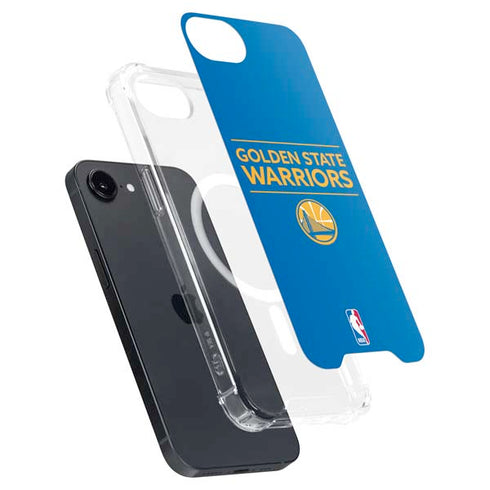 NBA Golden State Warriors Standard - Blue iPhone 16e MagSafe Case