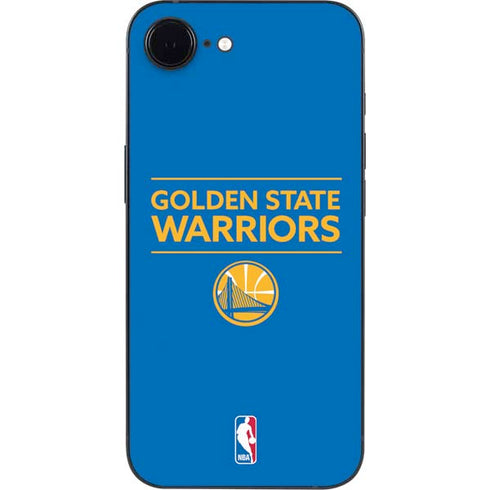 NBA Golden State Warriors Standard - Blue iPhone 16e Skin