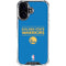 NBA Golden State Warriors Standard - Blue iPhone 17 Clear Case