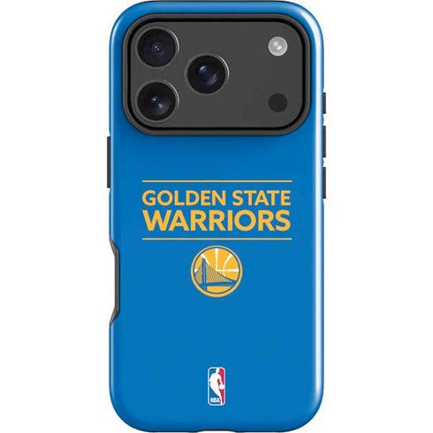 NBA Golden State Warriors Standard - Blue iPhone 18 Pro Impact Case