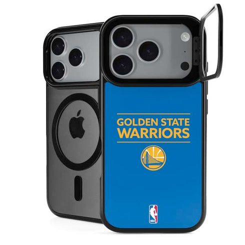 NBA Golden State Warriors Standard - Blue iPhone 18 Pro Kickstand Case