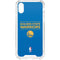 NBA Golden State Warriors Standard - Blue iPhone XS Clear Case