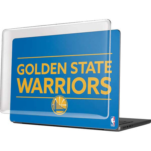 NBA Golden State Warriors Standard - Blue MacBook Pro 14in (2021-24) Case plus Skin