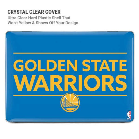 NBA Golden State Warriors Standard - Blue MacBook Pro 14in (2021-24) Case plus Skin