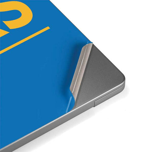 NBA Golden State Warriors Standard - Blue Apple MacBook Pro 14-inch Skin