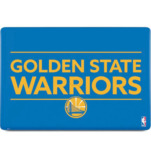 NBA Golden State Warriors Standard - Blue MacBook Skins