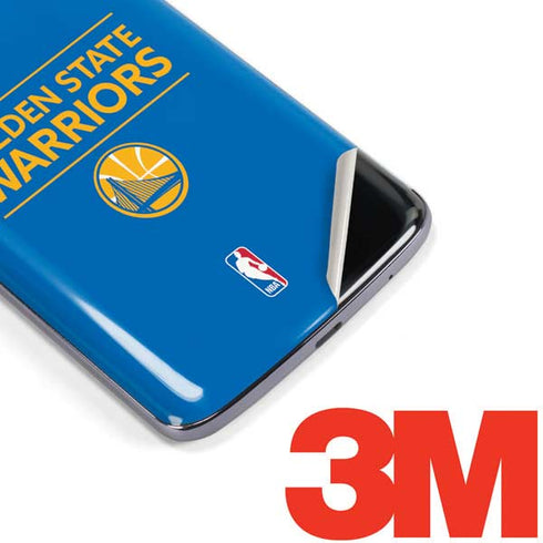 NBA Golden State Warriors Standard - Blue Moto E5 Plus Skin