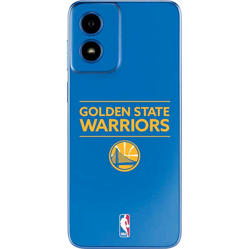 NBA Golden State Warriors Standard - Blue Moto G Play 4G (2024) Skin