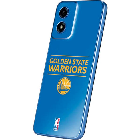 NBA Golden State Warriors Standard - Blue Moto G Play 4G (2024) Skin