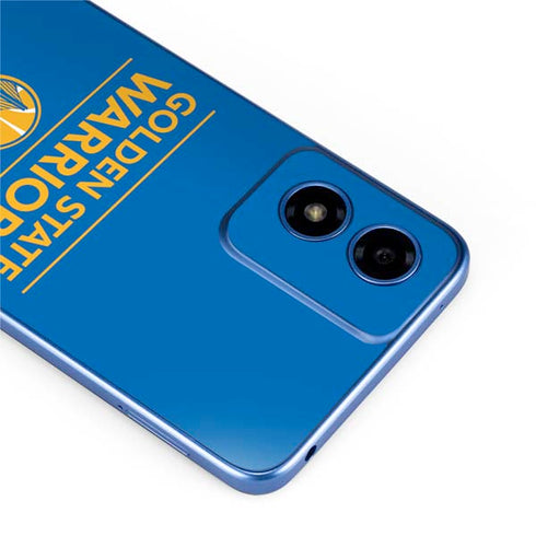 NBA Golden State Warriors Standard - Blue Moto G Play 4G (2024) Skin