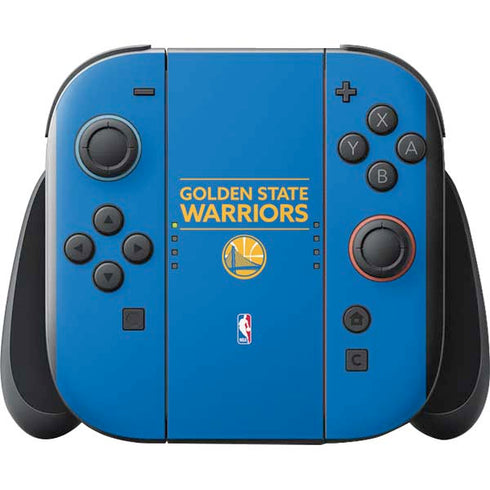 NBA Golden State Warriors Standard - Blue Nintendo Switch 2 (2025) with Joy-Con Skin
