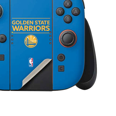NBA Golden State Warriors Standard - Blue Nintendo Switch 2 (2025) Joy-Con Controller Skin