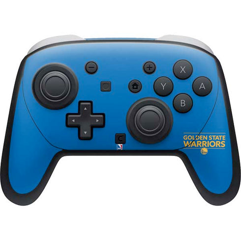 NBA Golden State Warriors Standard - Blue Nintendo Skins