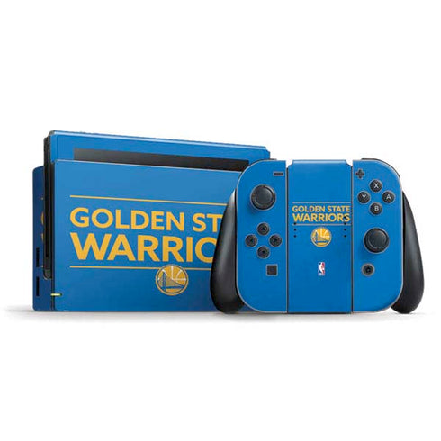 NBA Golden State Warriors Standard - Blue Nintendo Skins