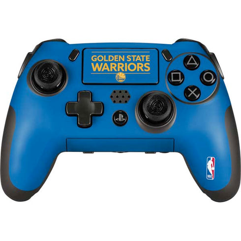 NBA Golden State Warriors Standard - Blue PlayStation Scuf Vantage 2 Controller Skin