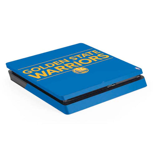NBA Golden State Warriors Standard - Blue PS4 Slim Skin