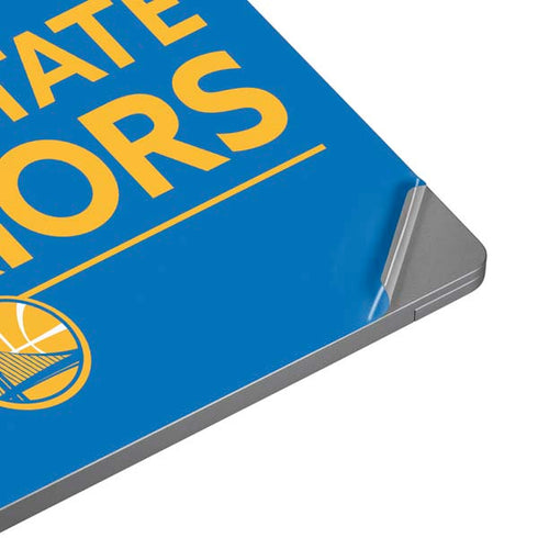 NBA Golden State Warriors Standard - Blue Laptop Skins