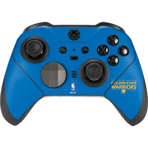 NBA Golden State Warriors Standard - Blue Xbox Elite Wireless Controller Series 2 Skin