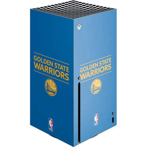 NBA Golden State Warriors Standard - Blue Xbox Series X Skins