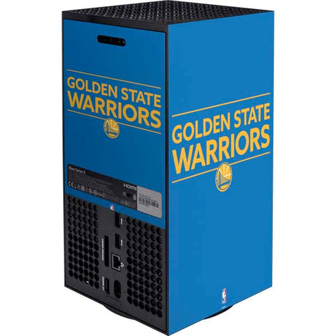 NBA Golden State Warriors Standard - Blue XBox Series X Digital Edition Bundle Skin