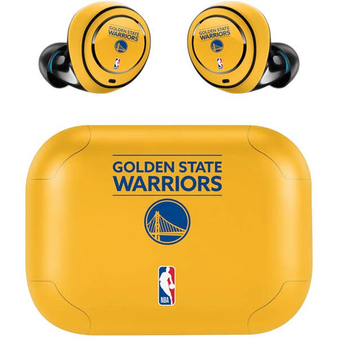 NBA Golden State Warriors Standard - Yellow Amazon Echo Buds Skin